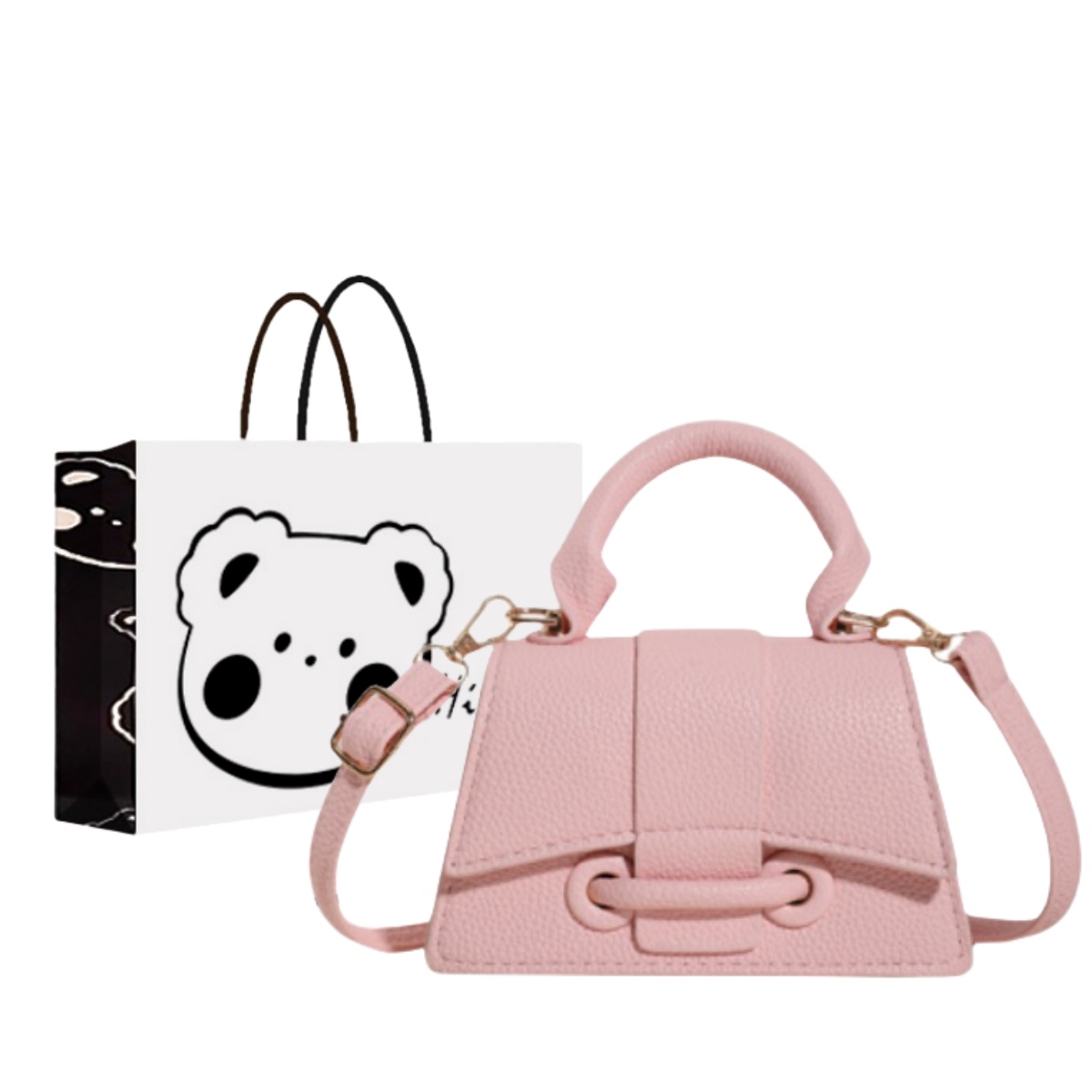 Сумка женская NX DOUGHNUT PU, pink