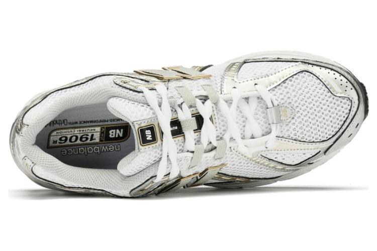 Кроссовки унисекс New Balance 1906R белые, 37 EU