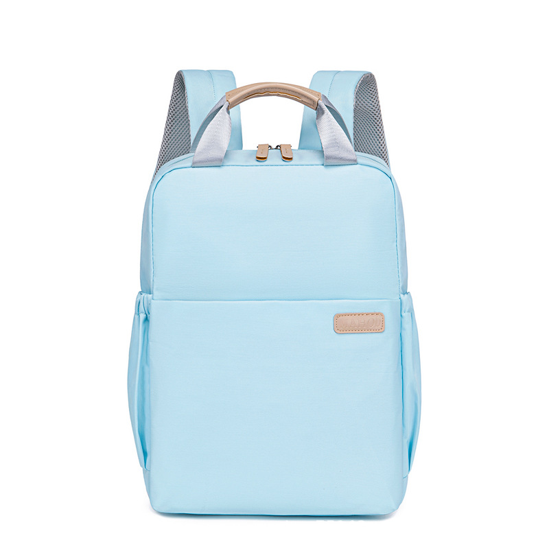 Рюкзак унисекс BALANG Oxford Backpack розовый и синий, Medium EU