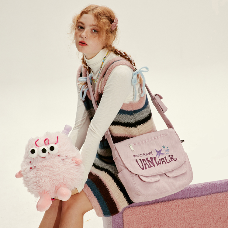 Сумка женская VANWALK V2708W розовая