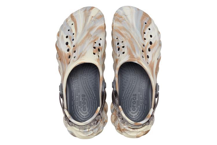 Шлепанцы унисекс Crocs Echo Marbled, 38-39 EU
