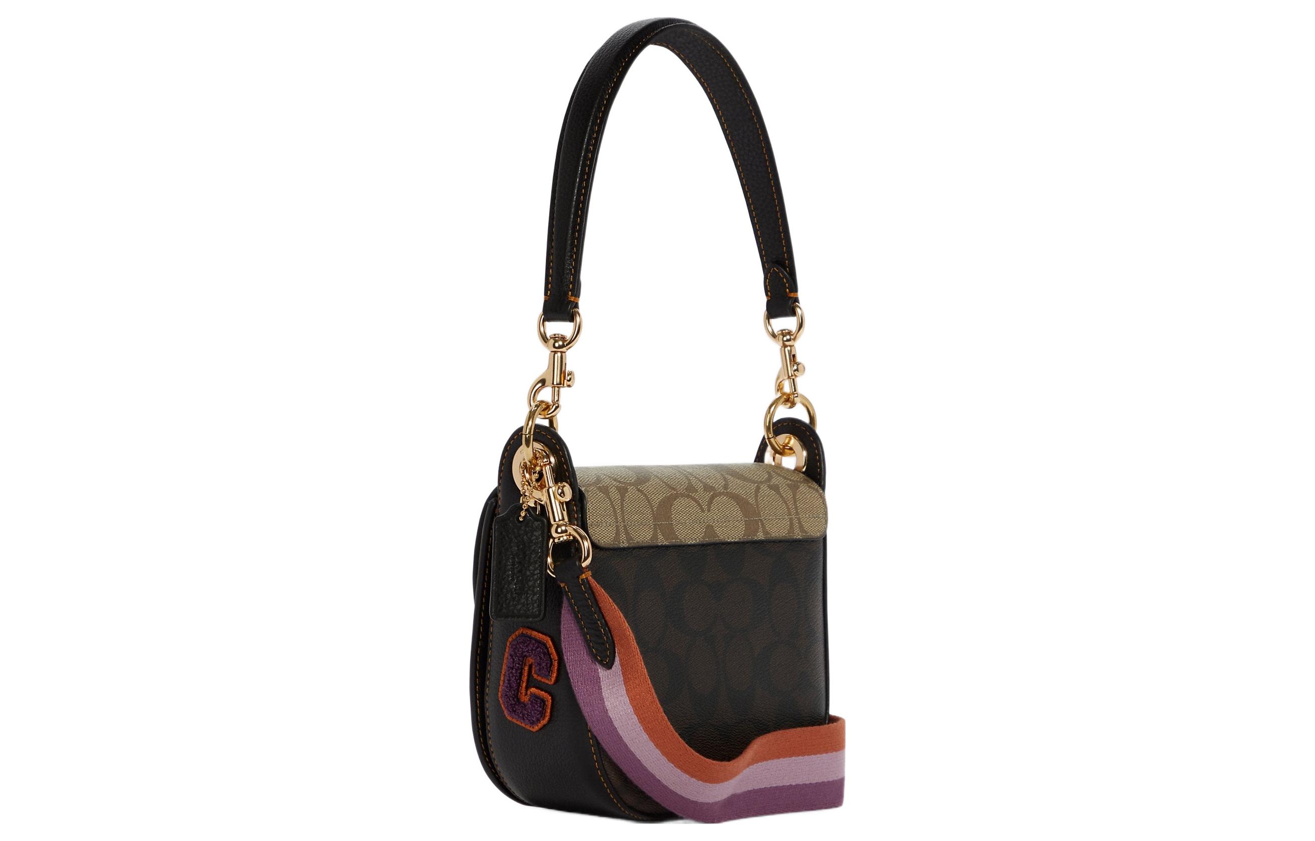 Сумка женская COACH Kleo черная и хаки