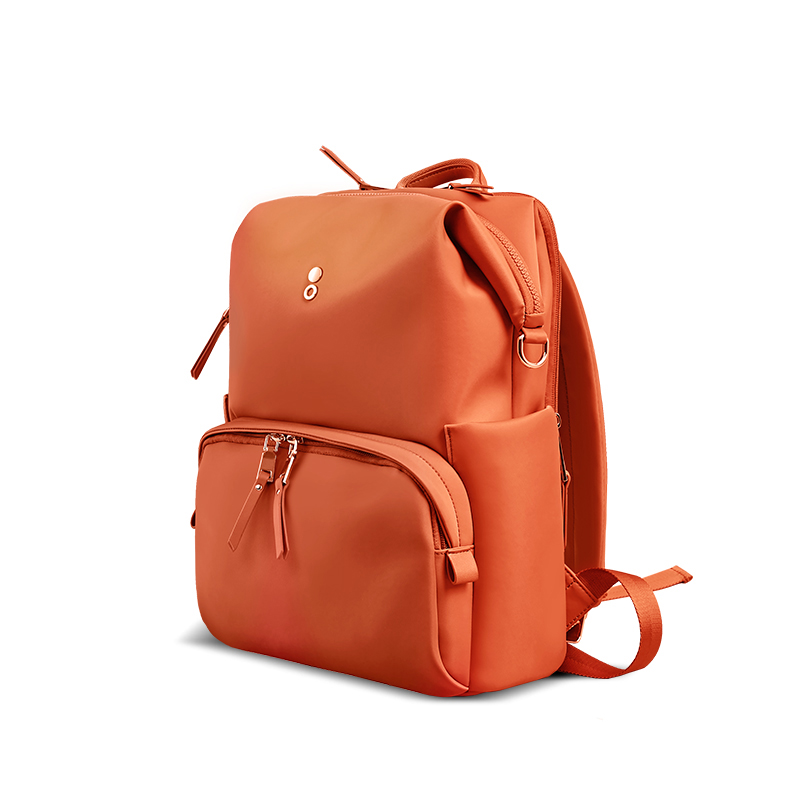 Рюкзак женский ECHOLAC CKP2075 серый/розовый/черный/оранжевый/озерно-зеленый, Mini EU