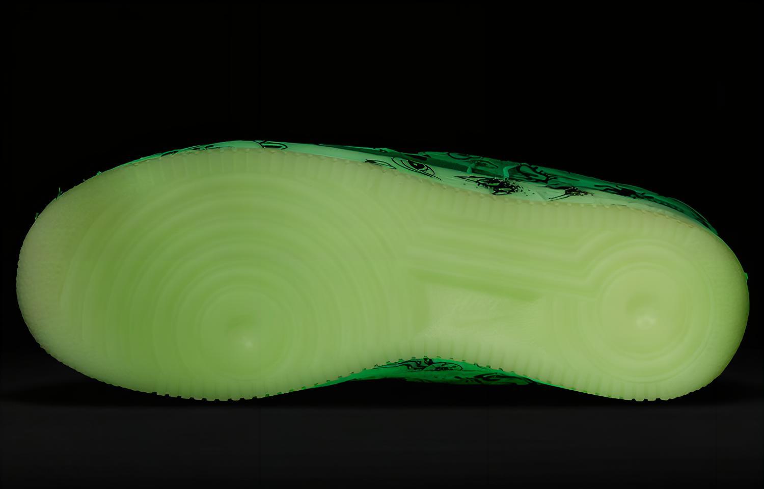 Кеды унисекс Nike Air Force 1 Experimental Halloween, 38.5 EU