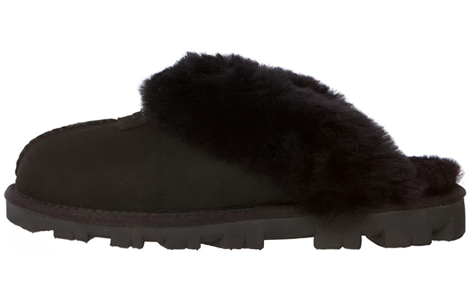 Тапочки женские UGG Coquette Slipper черные, 39 EU