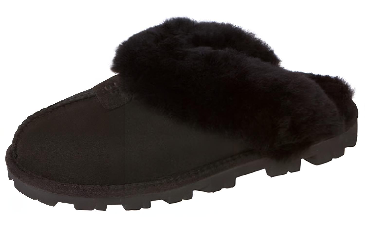Тапочки женские UGG Coquette Slipper черные, 39 EU