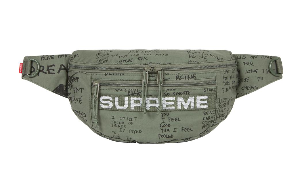 Сумка Supreme 1742783 зелёная