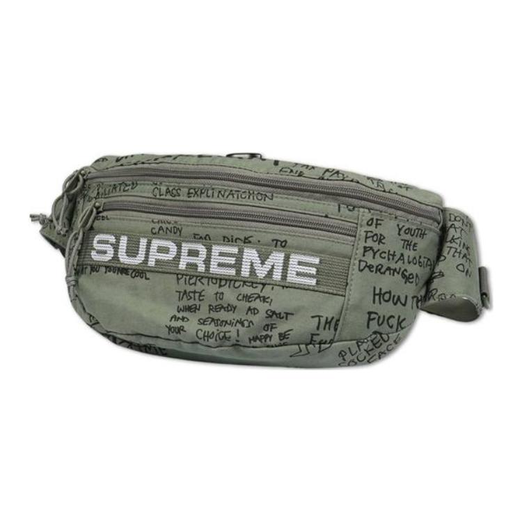 Сумка Supreme 1742783 зелёная