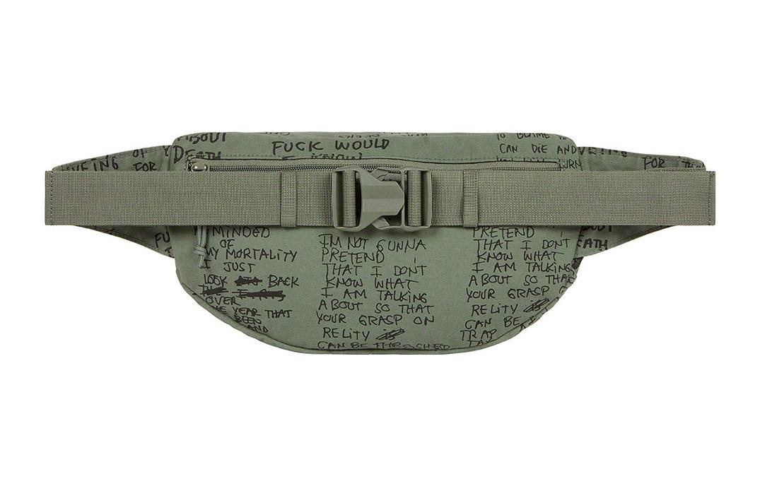 Сумка Supreme 1742783 зелёная