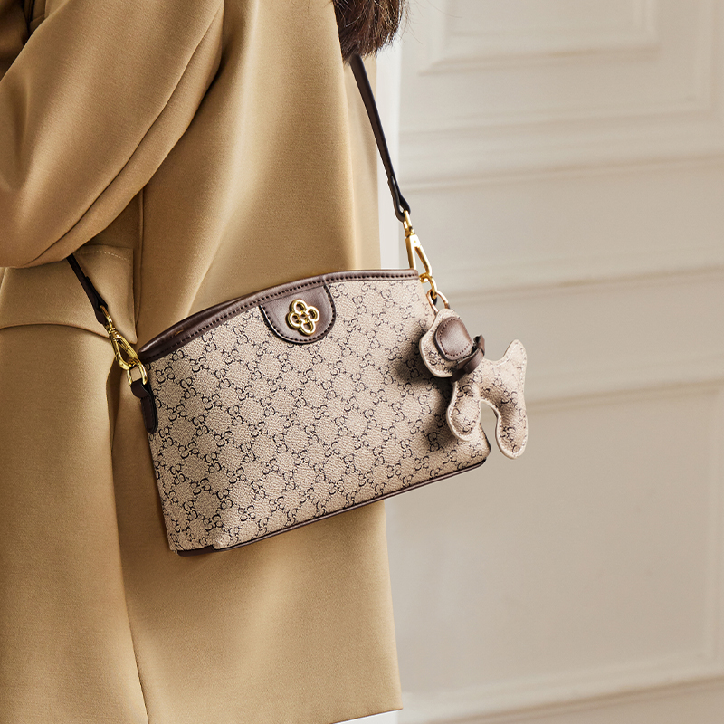 Сумка женская Narandu Mom Bag кофейного цвета