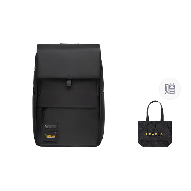 Рюкзак для ноутбука унисекс LEVEL8 LA-1883/LA-1885 mini, черный, Mini EU