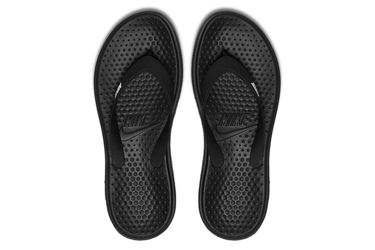Шлепанцы мужские Nike Solay Thong черные, 45 EU