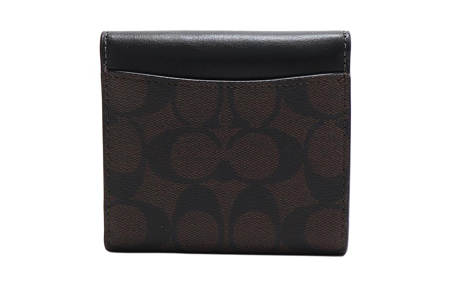 Кошелек женский COACH CE930-IMAA8 коричневый и черный