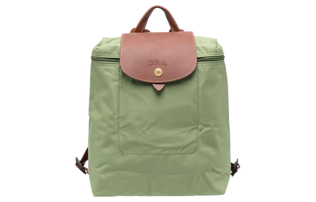 Рюкзак женский LONGCHAMP Le Pliage Canvas Regular зеленый