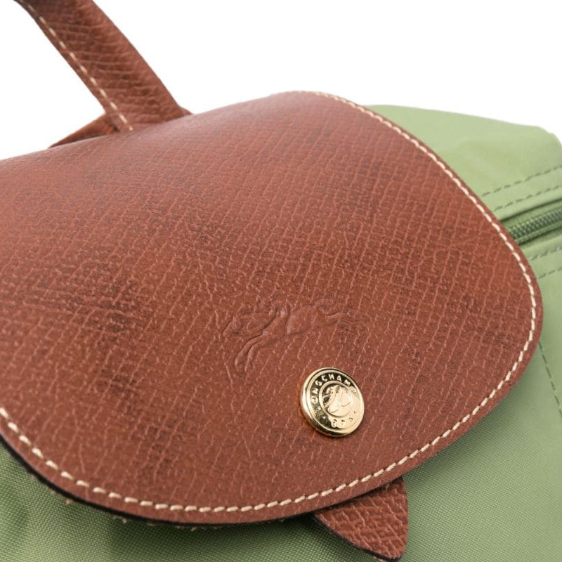 Рюкзак женский LONGCHAMP Le Pliage Canvas Regular зеленый