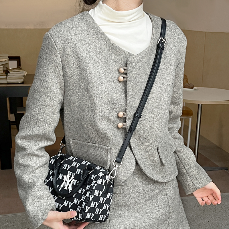 Ремень для сумки женский Luxury Care qdw0410 черный, 1.6cm-width adjustable 92-120cm