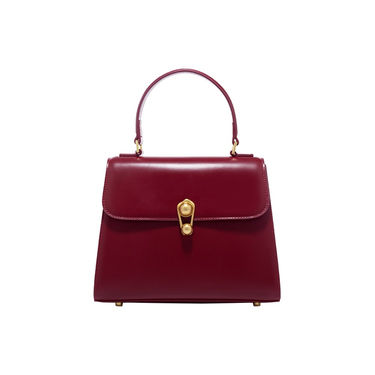 Сумка женская LA FESTIN Mom вишнёво-красная, среднего размера