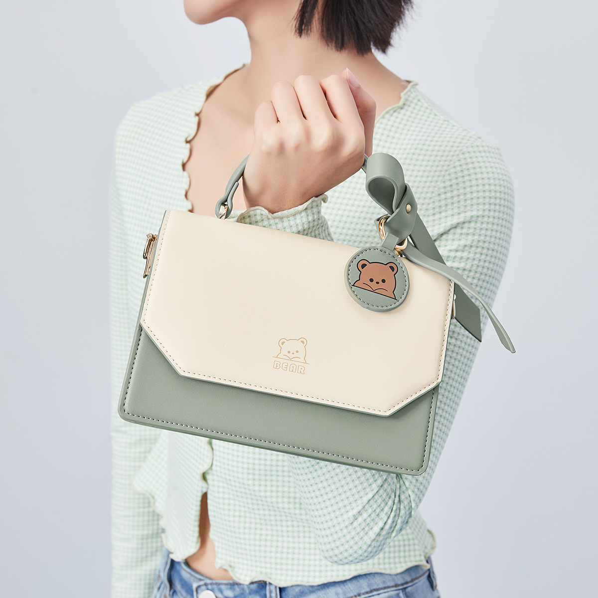 Сумка женская MEXICAN MLBD04220730, красная коричневая