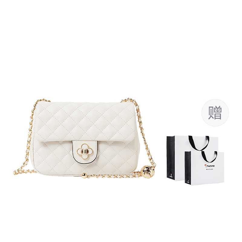 Сумка женская TUCANO Hepburn черная/экрю