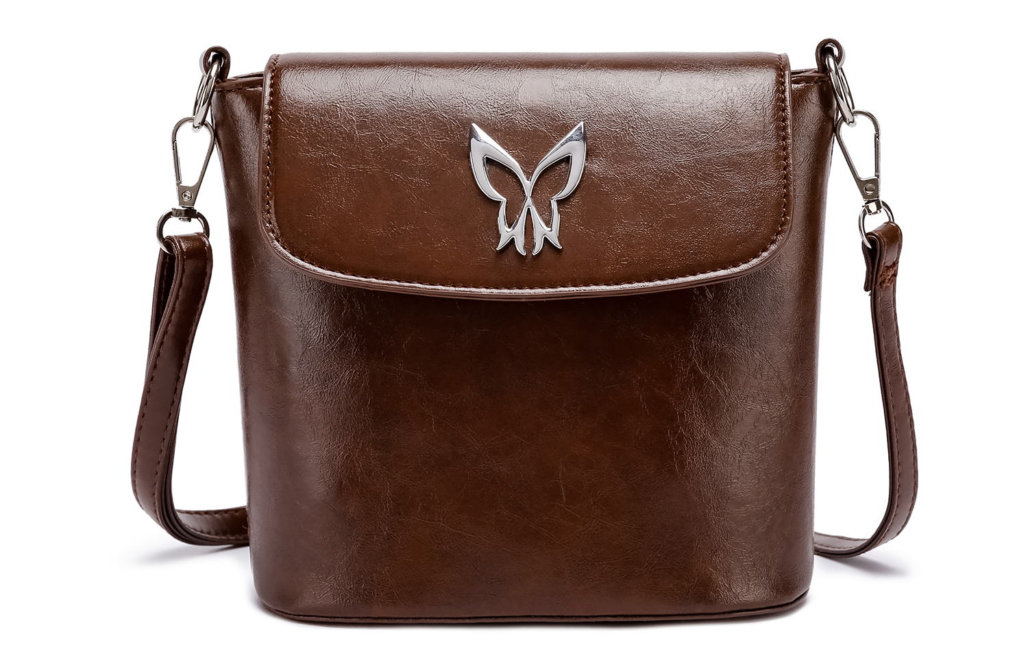 Сумка женская NOMK MK231021-2 темно-коричневая