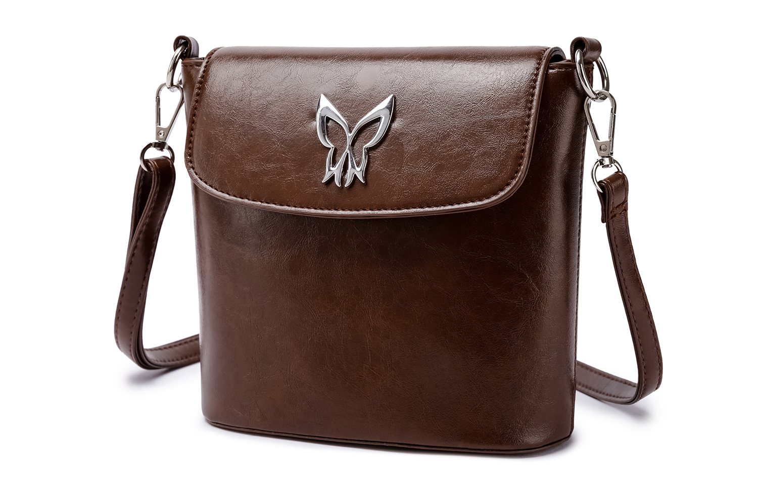 Сумка женская NOMK MK231021-2 темно-коричневая