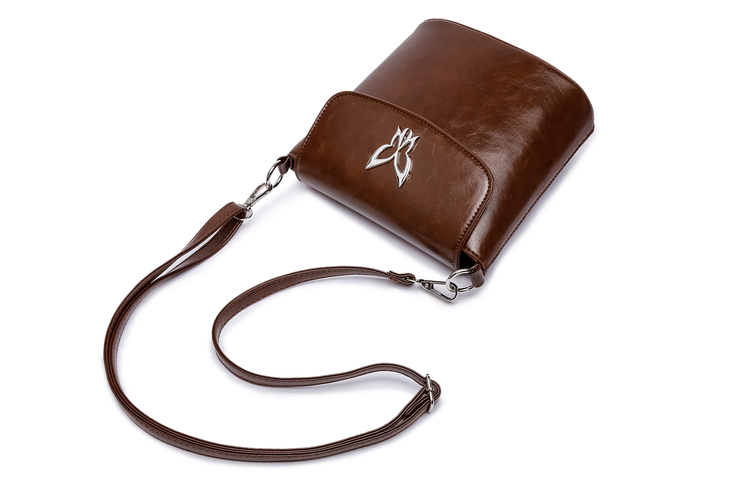 Сумка женская NOMK MK231021-2 темно-коричневая