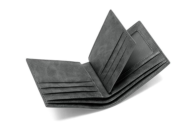 Кошелек мужской MashaLanti M024306D30006 серый и кофейный