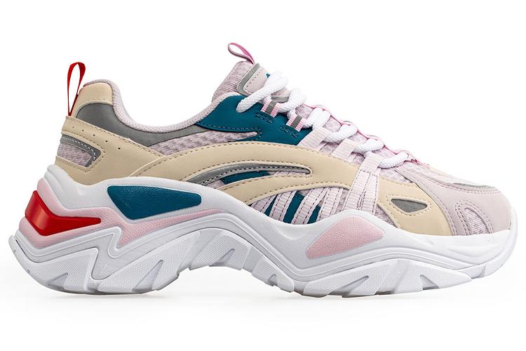 Кроссовки женские FILA Fishbone белые, фиолетовые, 37.5 EU