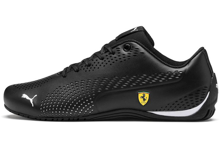 Кроссовки унисекс Puma Scuderia Ferrari черные, 37 EU