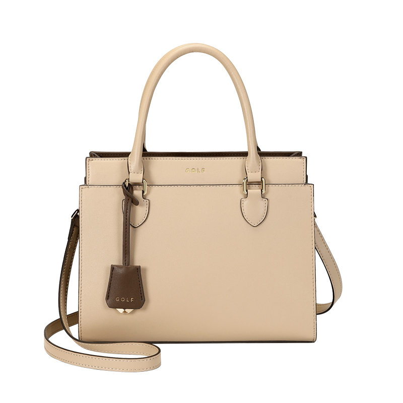 Сумка женская GOLF Kelly Bag белый/хаки/абрикосовый
