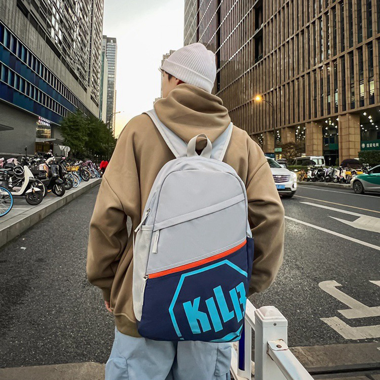 Рюкзак унисекс BALANG BAL-ML-CX-8606# хаки, синий, черный