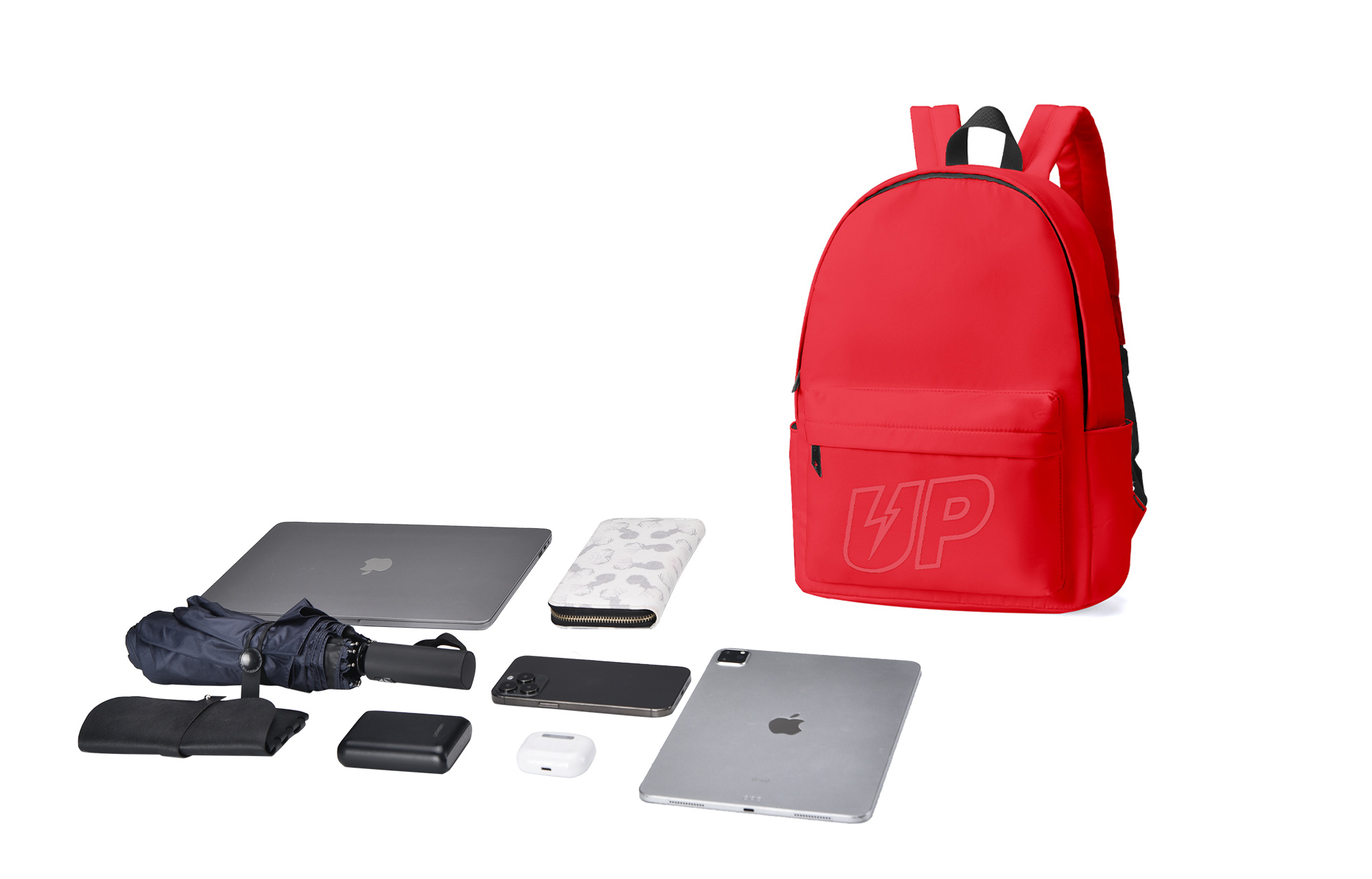 Рюкзак унисекс TURN UP 71173 красный