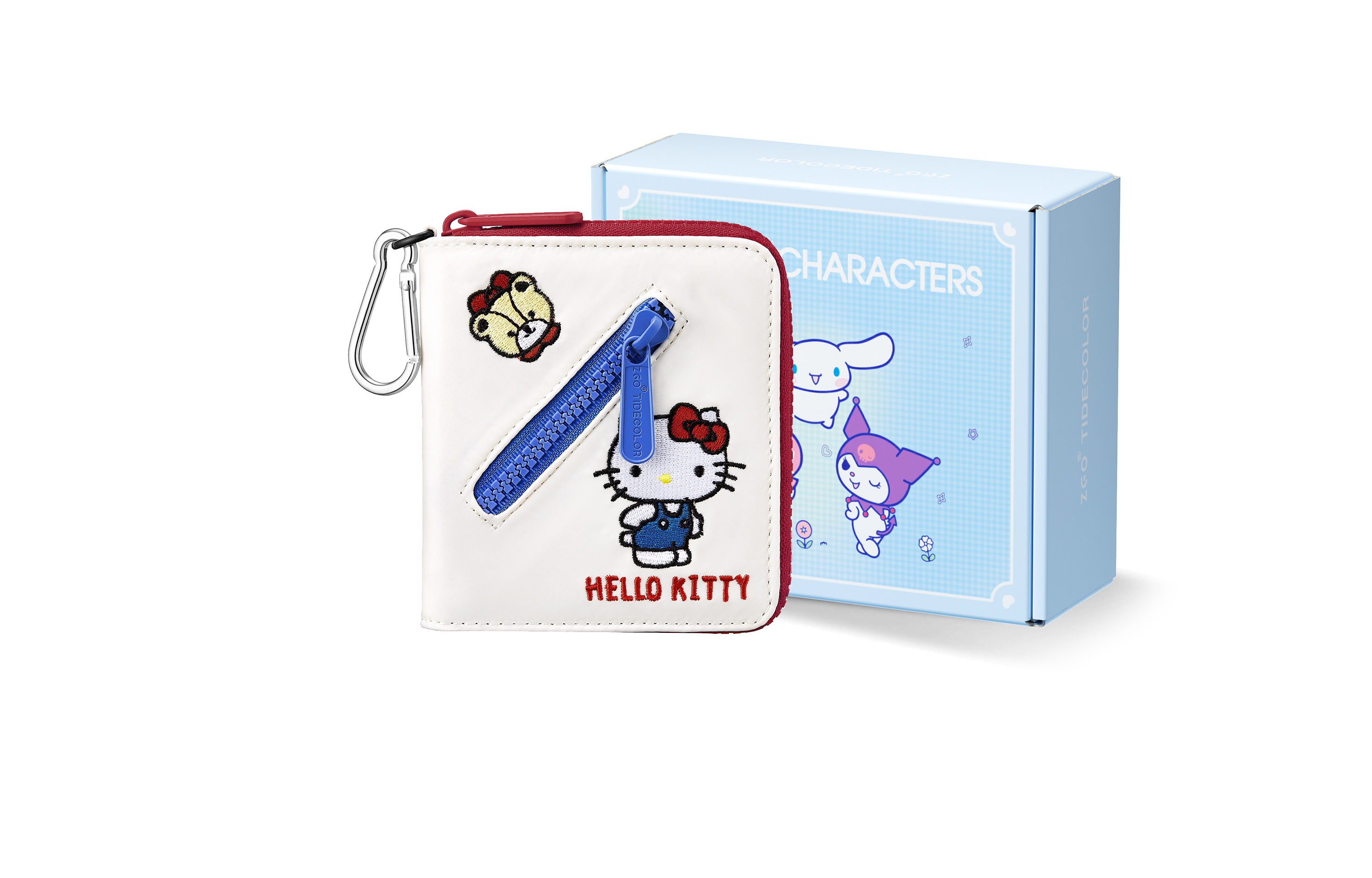 Кредитница женская Zgo Sanrio Hello Kitty ZGH-22008P, Ecru