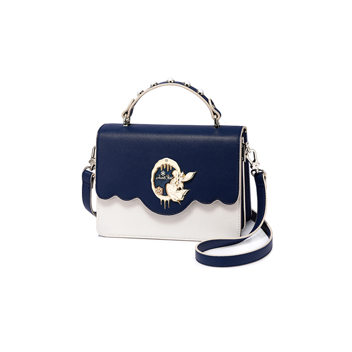 Сумка женская JUST STAR Regular синий/белый