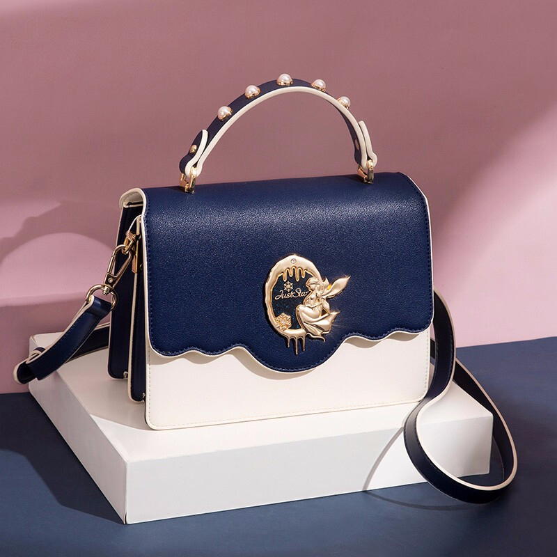 Сумка женская JUST STAR Regular синий/белый