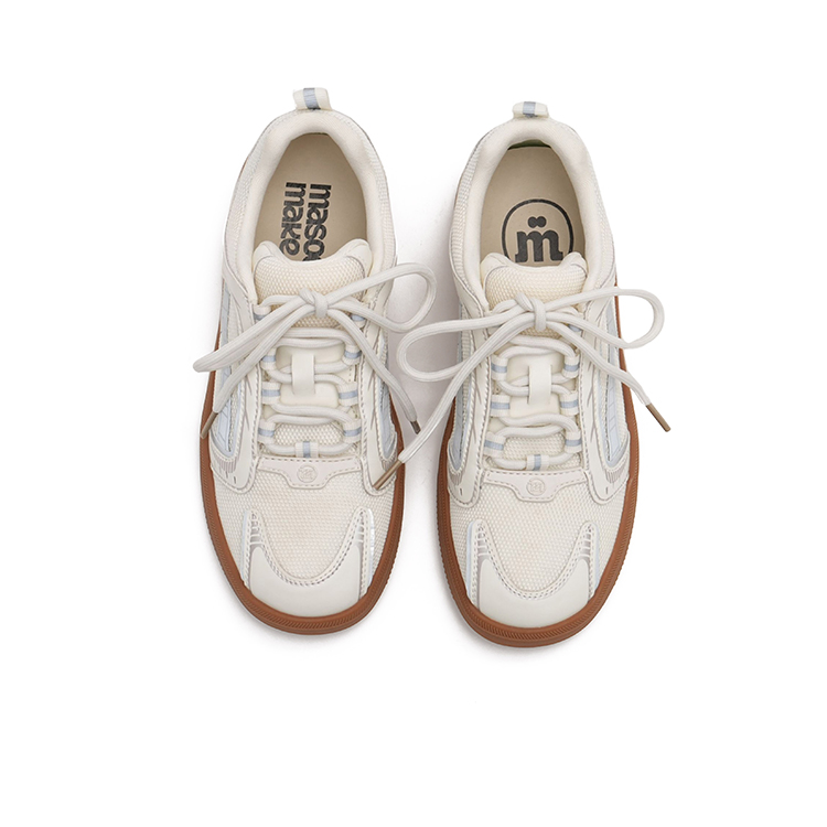 Кроссовки женские MASOOMAKE MEA5TT5881A, british white, 39 EU