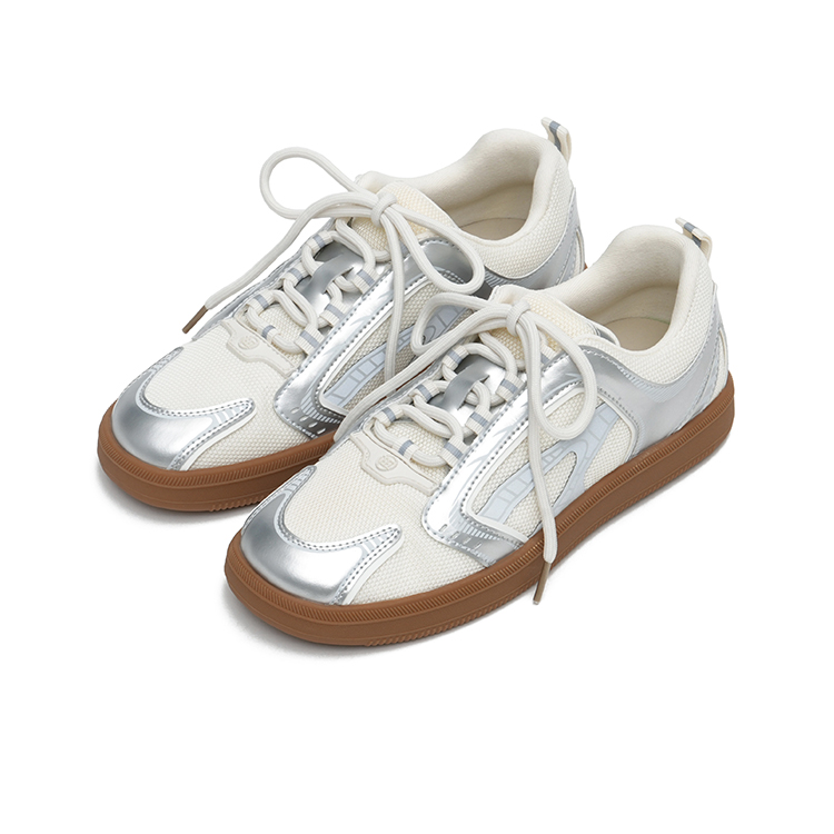 Кроссовки женские MASOOMAKE MEA5TT5881A, british white, 39 EU