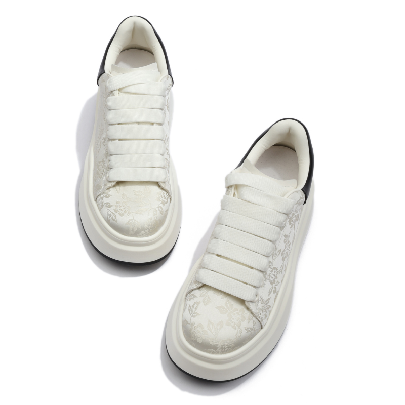 Кеды женские CENTRAL&KITTY XZ3965 серебристые, 35 EU