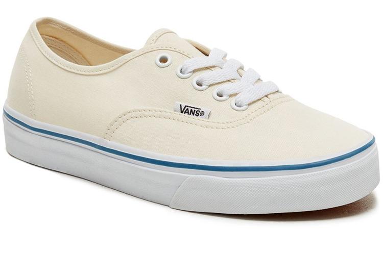 Кеды унисекс Vans Authentic Foxstripe белые, синие, 38 EU