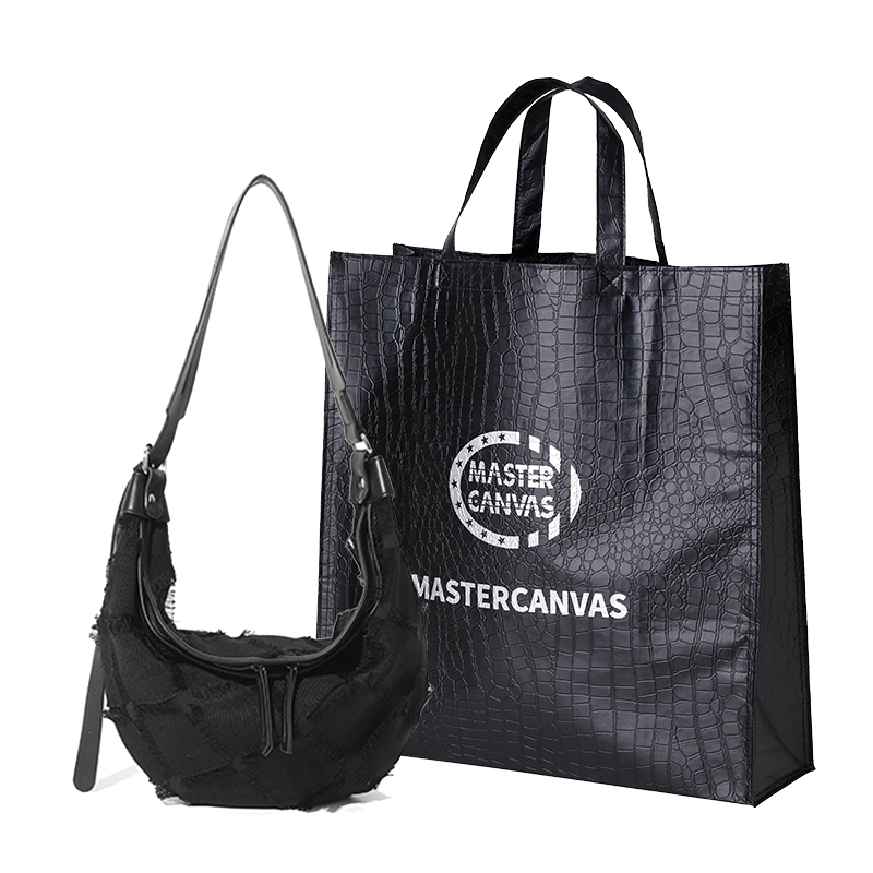 Сумка женская MASTER CANVAS Dumpling черная