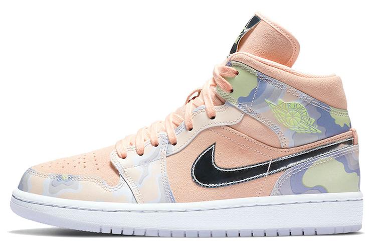 Кеды женские Jordan 1 Mid SE PHERSPECTIVE