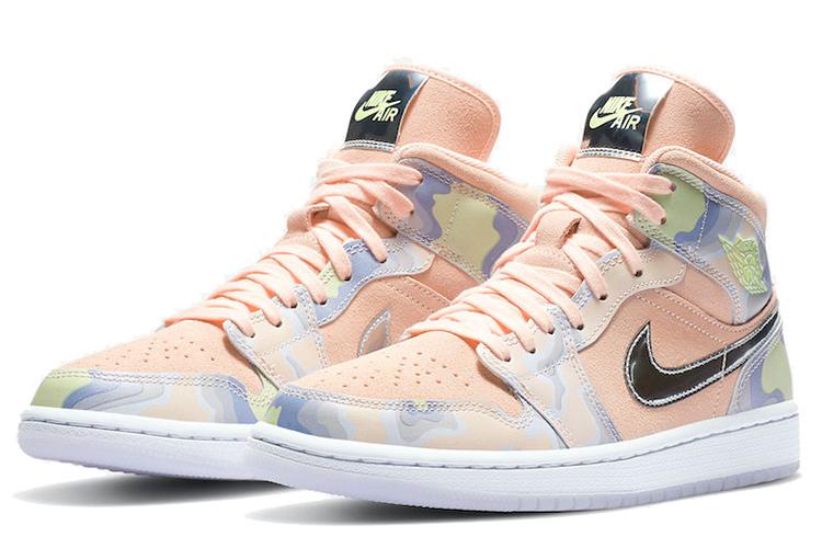 Кеды женские Jordan 1 Mid SE PHERSPECTIVE, 38 EU