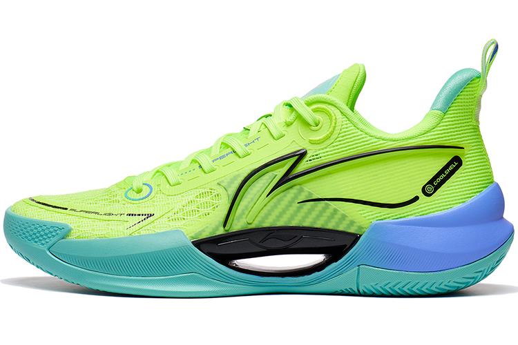 Кроссовки мужские LINING Super Light V2 зелёные, 45 EU
