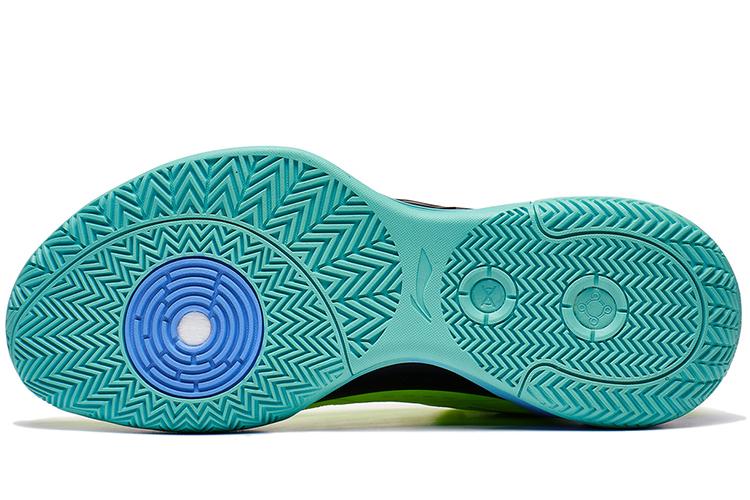 Кроссовки мужские LINING Super Light V2 зелёные, 45 EU