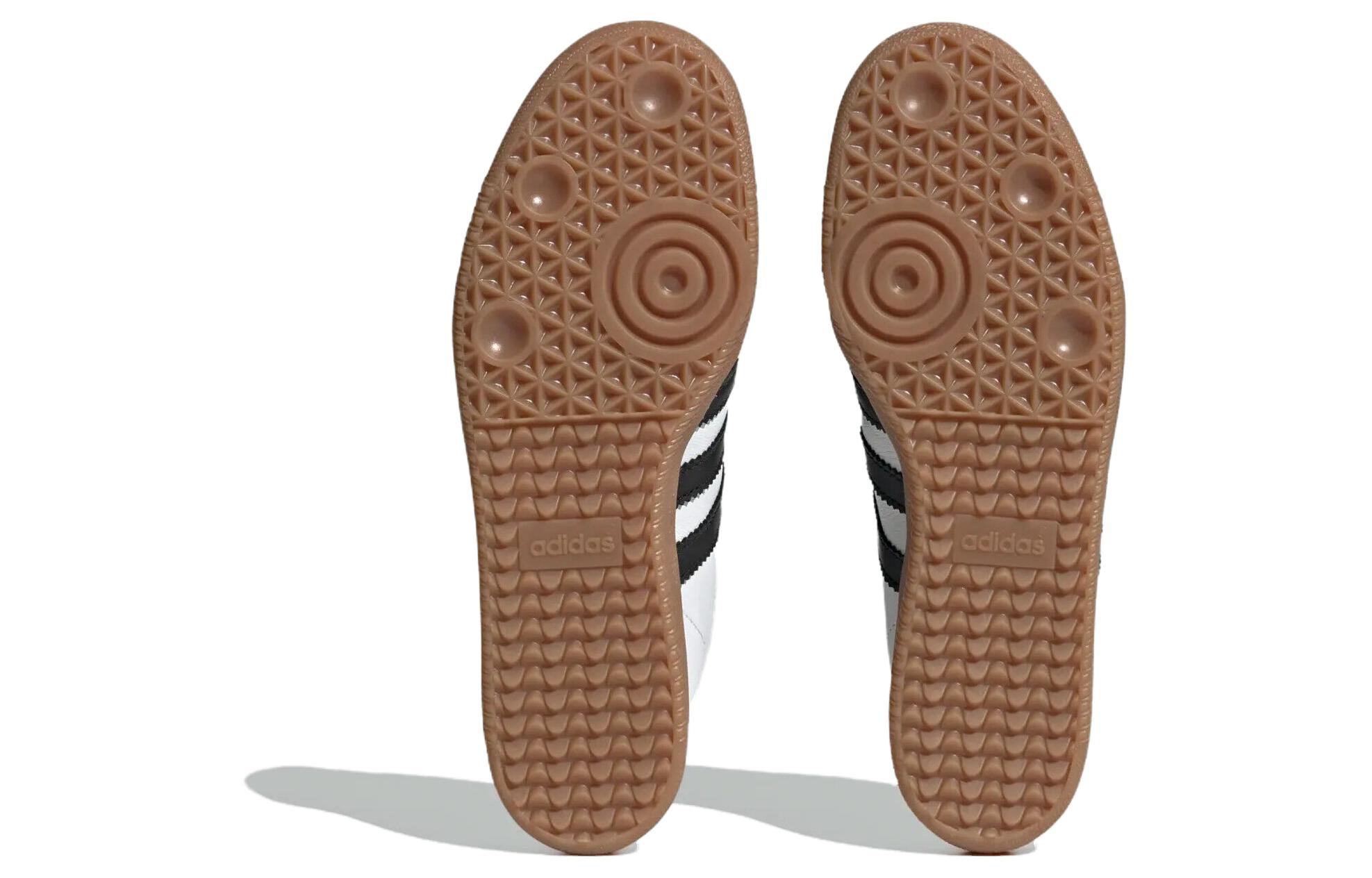 Кроссовки унисекс Adidas Samba Decon белые и черные, 40 2/3 EU