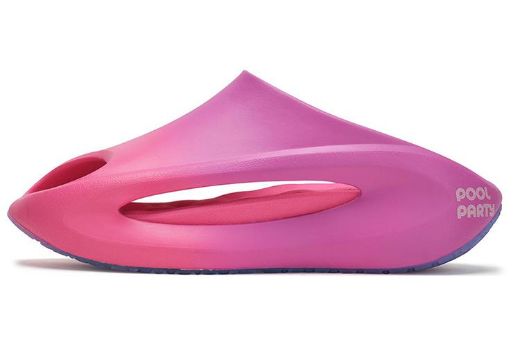 Шлепанцы унисекс LOL x LiNing Yun You Slay Quiet ярко неоновый розовый
