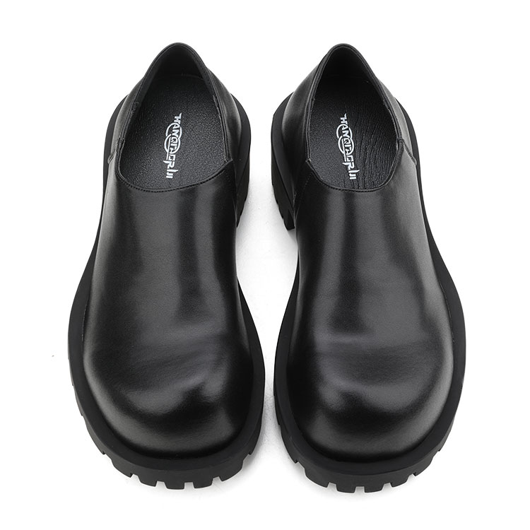 Лоферы мужские HANQIAORIJI Black Blood Series, черные, 43 EU