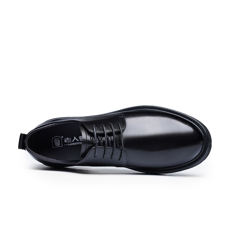 Туфли мужские LAORENTOU SZLSN20933 черные, 39 EU