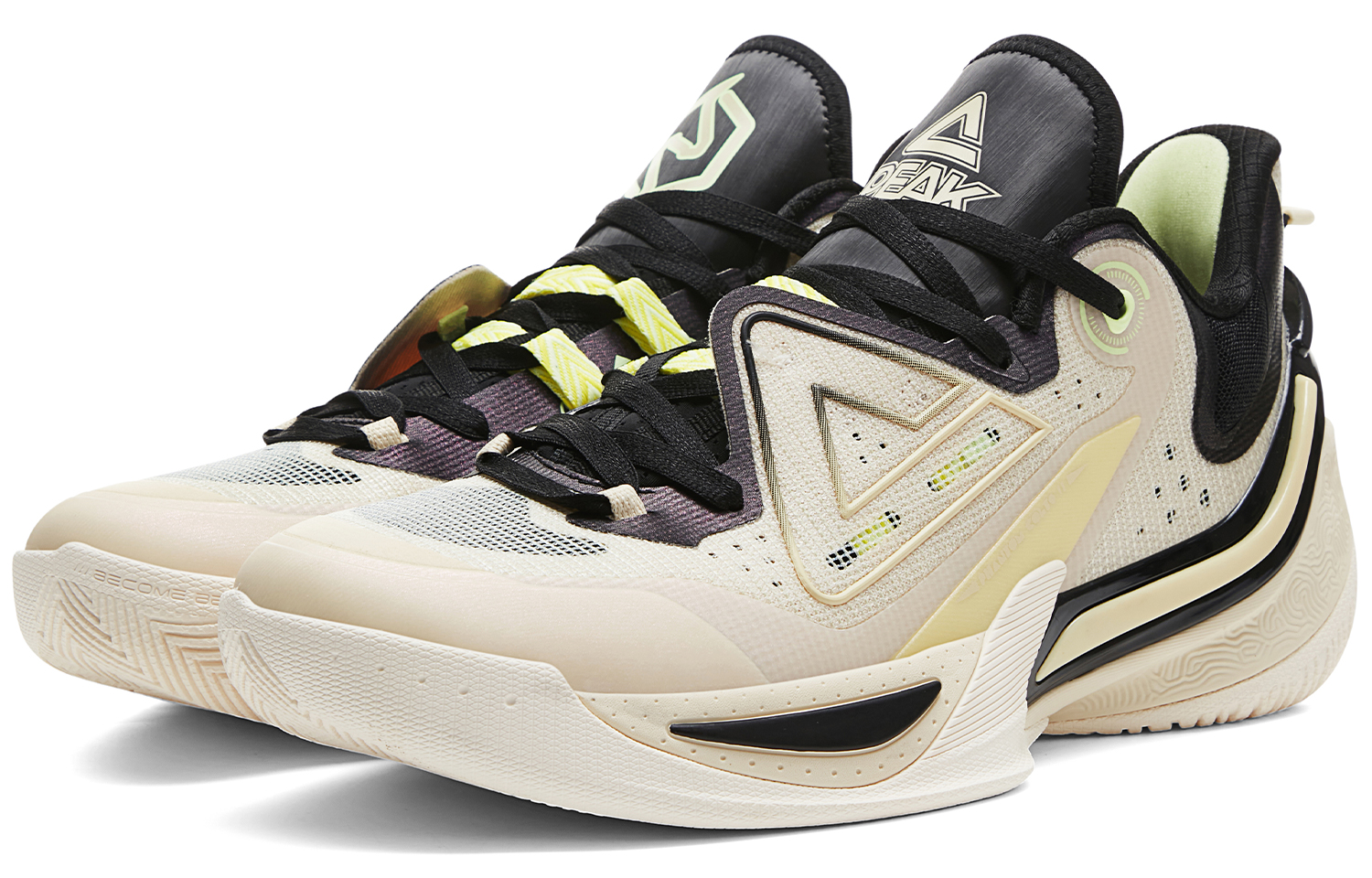 Кроссовки мужские PEAK Phantom Foal 2.0 Taichi Low-Top, bean khaki, 39 EU