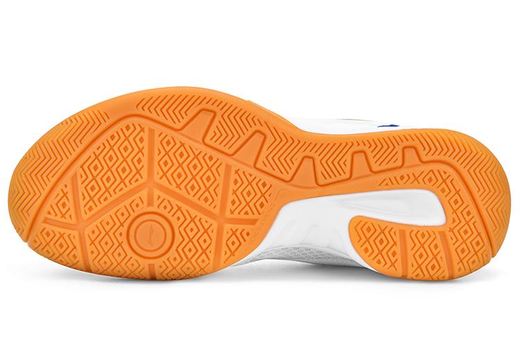 Кроссовки унисекс LiNing The Flash 2.0 белые с синими акцентами, 39 EU